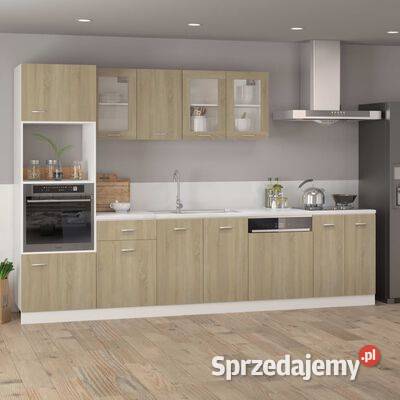 vidaXL Szafka z szufladą dąb sonoma 50x46x815 Kuchenne Meble mazowieckie Warszawa