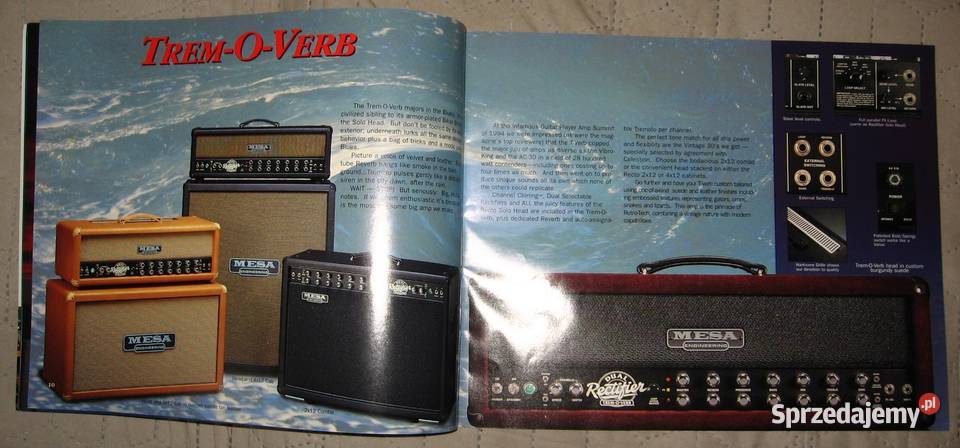 MesaBoogie katalog wzmacniaczy