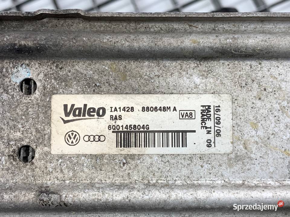 INTERCOOLER VW POLO IV 9N 6Q0145804G 14 70 0114 osobowe podkarpackie sprzedam
