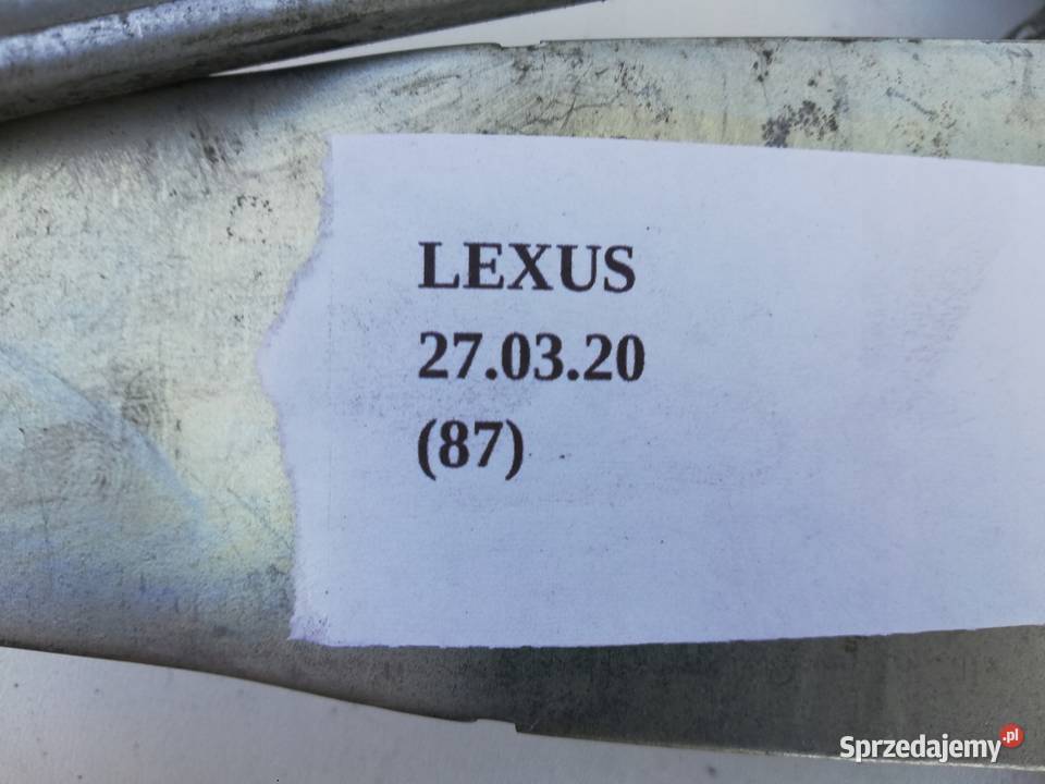MECHANIZM PODNOŚNIK SZYBY PRAWY TYŁ LEXUS RX300 osobowe Nowy Tomyśl sprzedam
