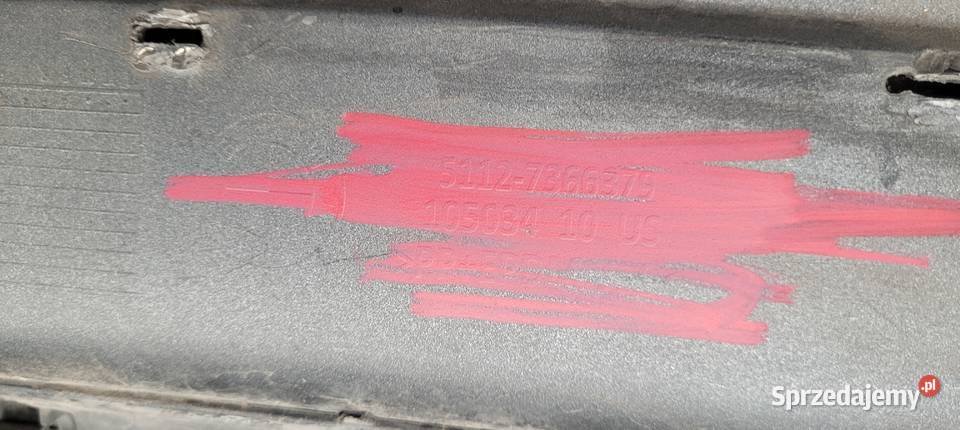 ZDERZAK TYŁ TYLNY BMW X3 F25 LIFT 14 Ruda Śląska