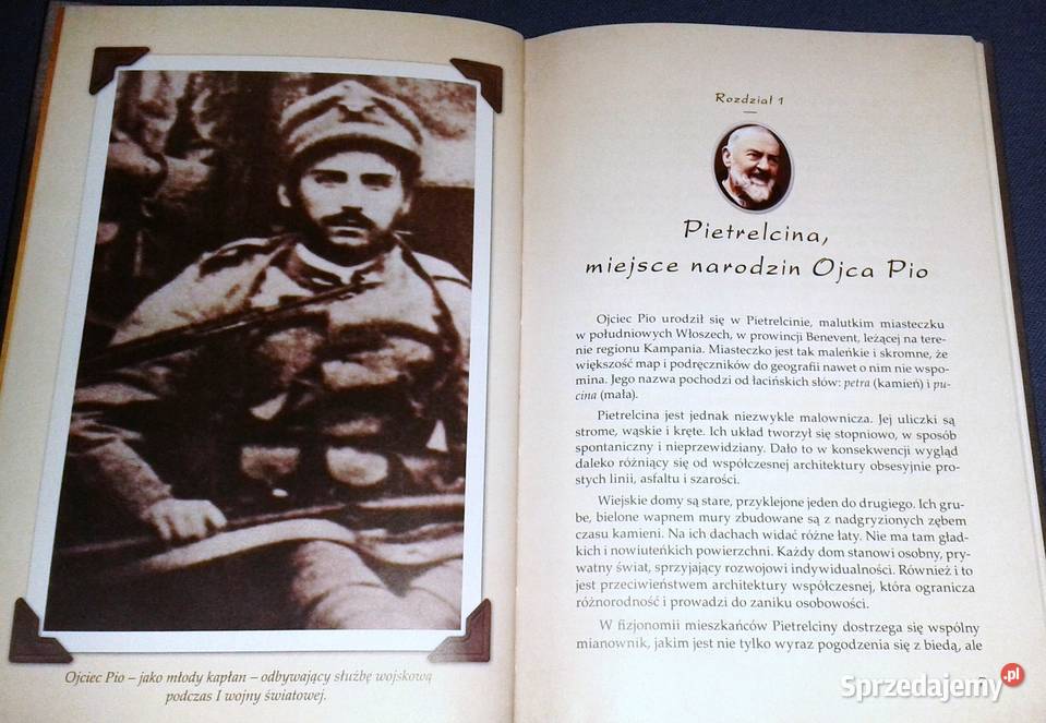 Cuda Ojca Pio Renzo Allegri miękka Chełm