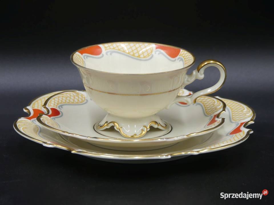 Urokliwe trio Hutschenreuther 1939 45 stan