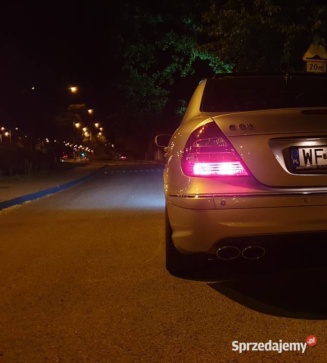 Mercedes E 55 AMG 2002 V8 Kompressor 476 regulowane zawieszenie Otwock