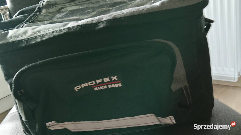 Torba sakwa na rower Półwiosek Lubstowski