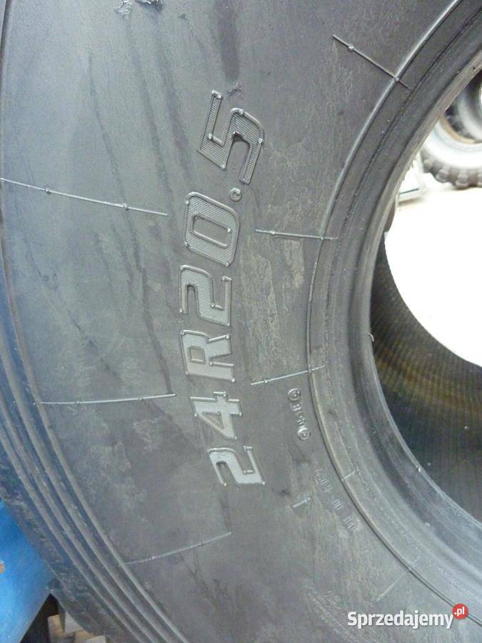 Opona używana przemysłowa 24R205 UNIMAXX GLF02 Zaścianki sprzedam