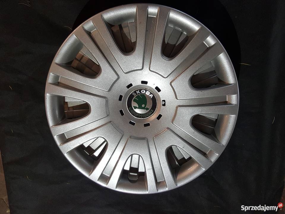 Kołpaki 16 Skoda Octavia II 3 sztuki Złota Woda