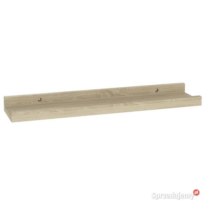 Półki ścienne 2 dąb sonoma 40x9x3 WM326679 Półki
