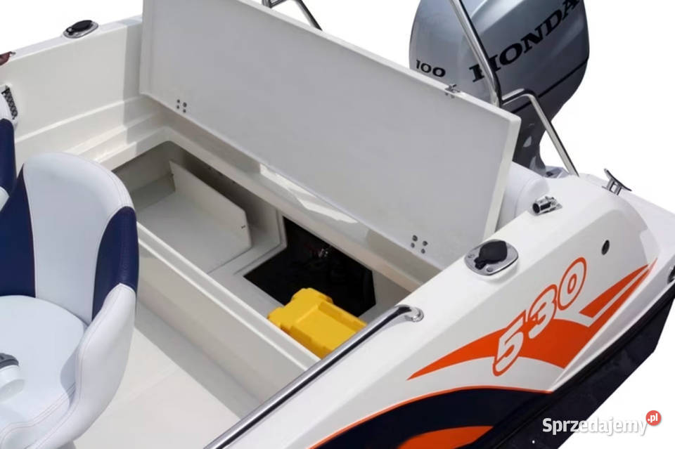 ŁÓDZ MOTOROWA OPEN 530 SPORT NOWA z przyczepą Motoryzacja Wrocław
