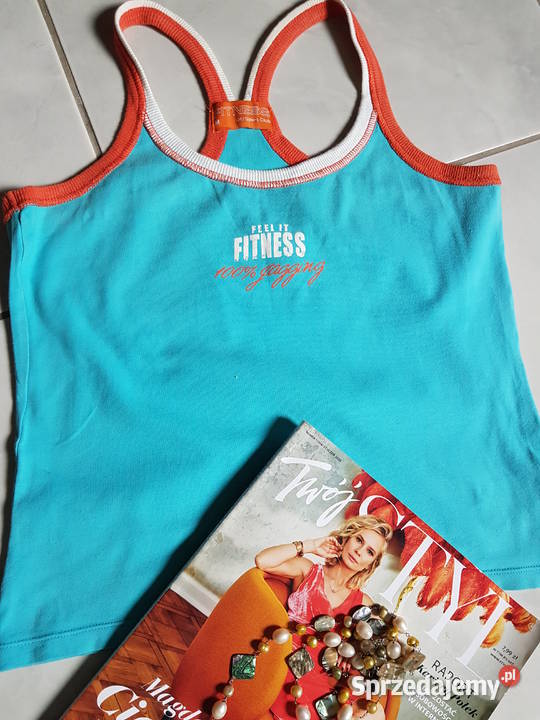 Fitness top bokserka koszulka bluzka wiczenia Kielce