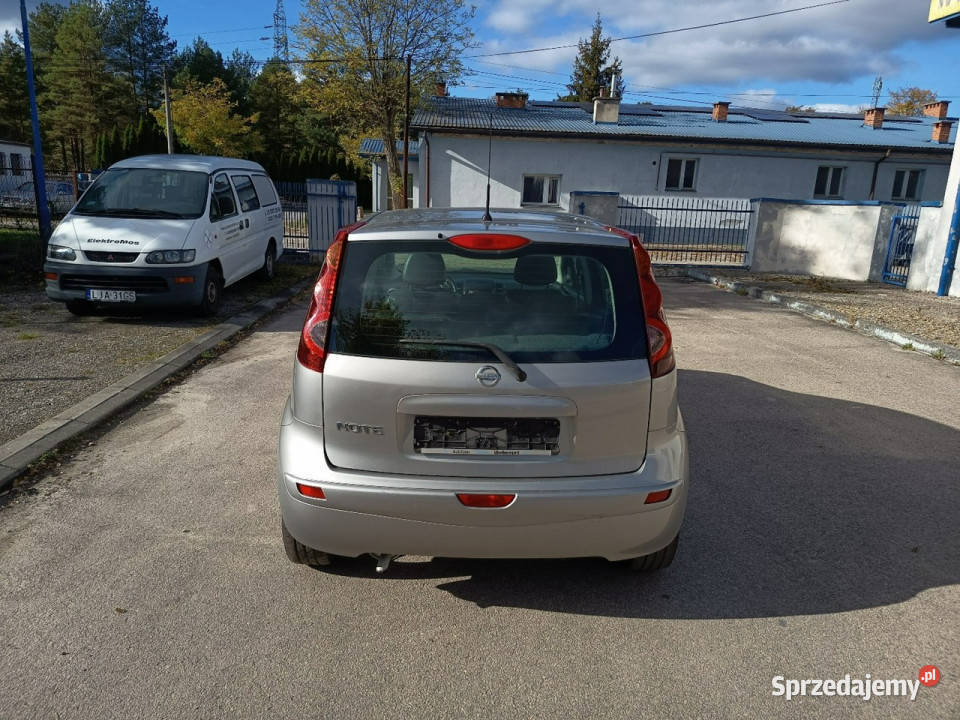 Nissan Note or lakier udokumentowany przebieg Janów Lubelski
