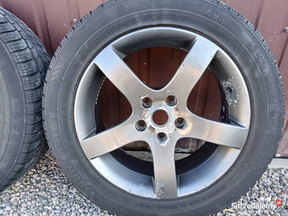 Felgi r17 5x120 z oponami Samochodowe sprzedam