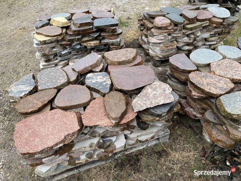 Kamień polny cięty PŁYTKI KOSTKA na taras Leszno sprzedam