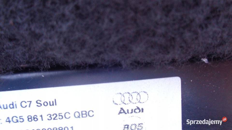 ROLETA ELEKTRYCZNA AUDI A6 C7 4G SEDAN