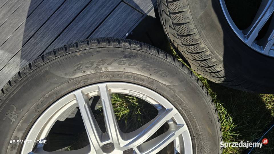 Alufelgi do volvo z oponami Zimowymi