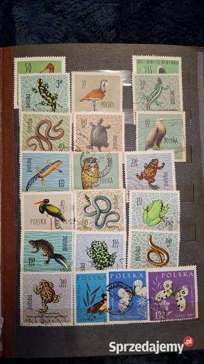 Znaczki pocztowe klaser różne Filatelistyka Warszawa sprzedam