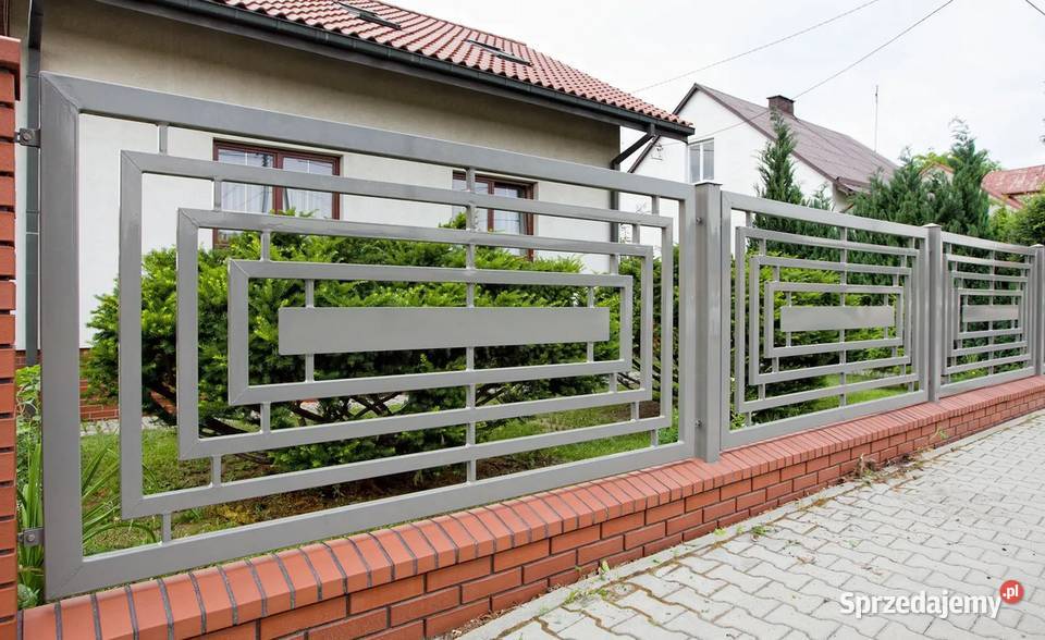 Przęsło ogrodzeniowe metalowe D08 ocynkkolor Gorlice sprzedam