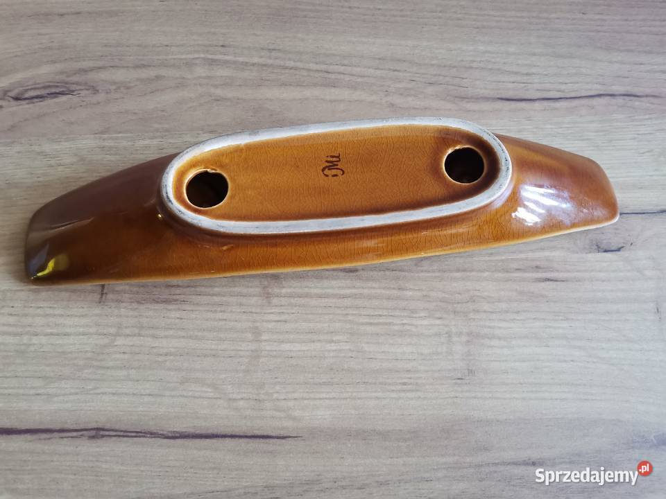 Stary świecznik Janusz porcelit Mirostowice Porcelana i szkło śląskie