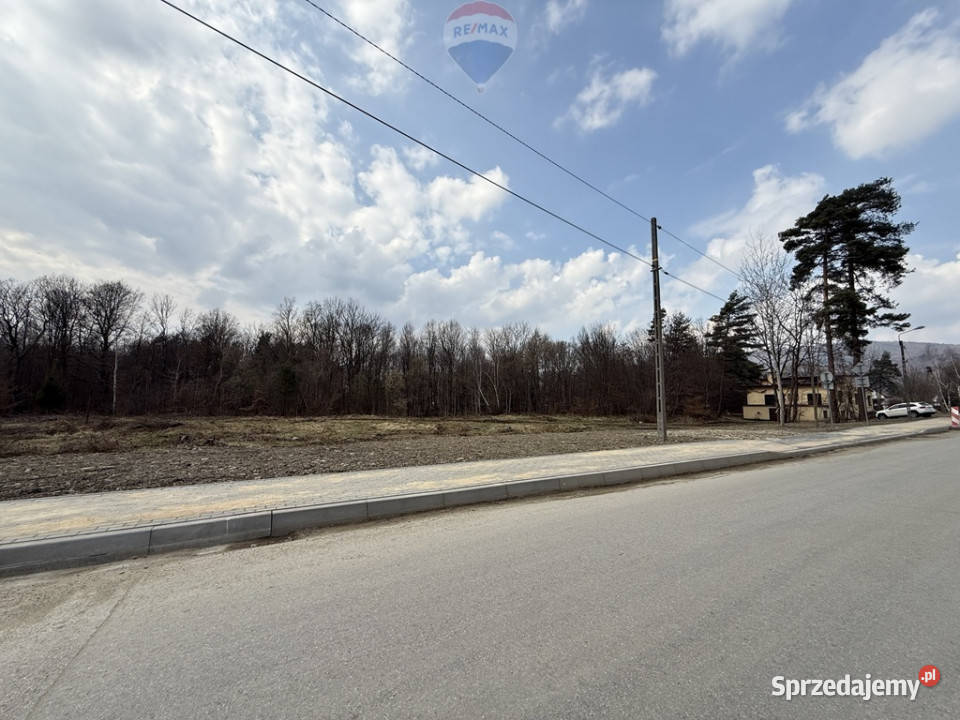 Grunt budowlany z dojazdem wysokiego tonażu Łękawica sprzedam