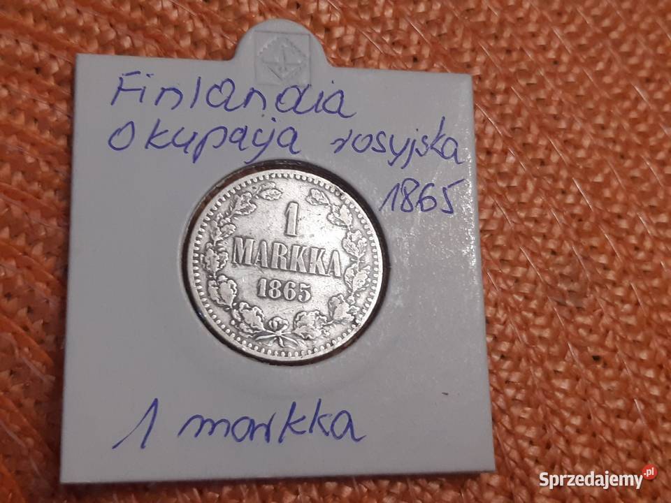 moneta srebrna Finlandii okres okupacji