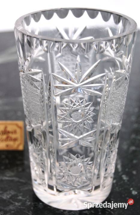 Wazon wazonik kryształowy kryształ szlifowany Lublin sprzedam