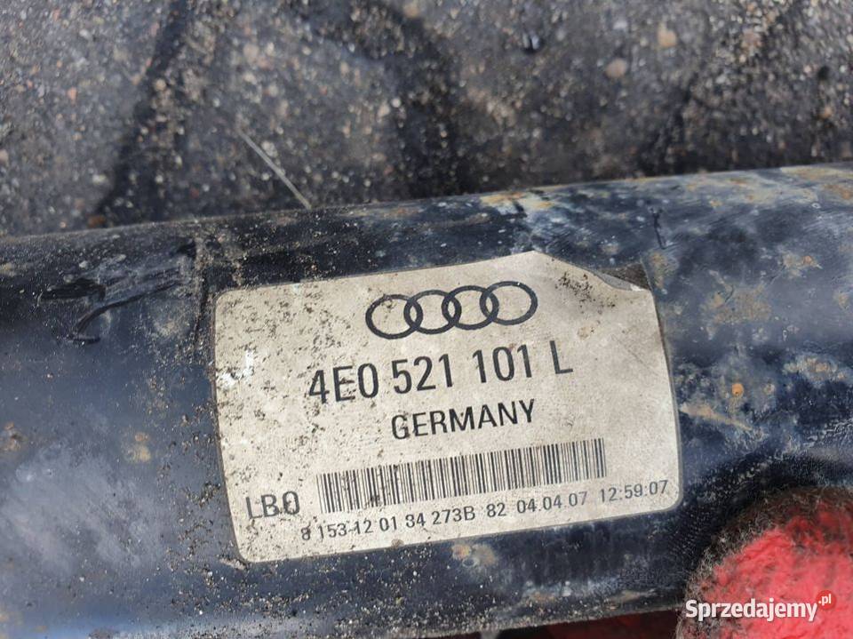 WAŁ NAPĘDOWY AUDI A8 D3 4E0521101L Lipno