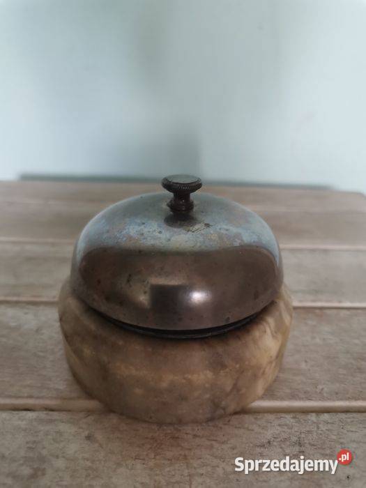 Stary dzwonek hotelowy Art Deco Kraków