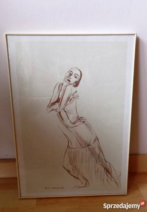Tango 2 Claudine Oliviero 1987 grafika rysunek mazowieckie Warszawa