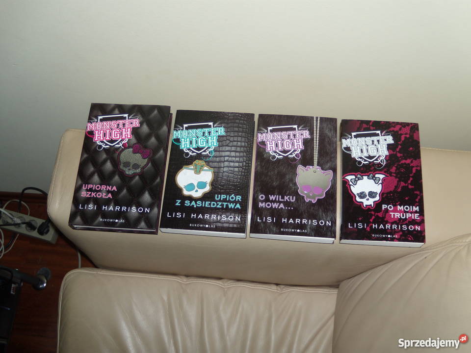 Książki Monster HIgh 1 4 Lisi Harrison Warszawa