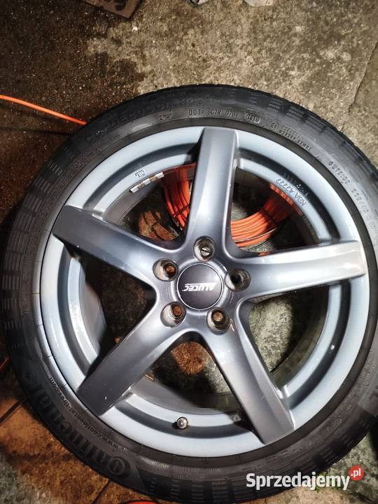 Koła aluminiowe Alutec 17 5x112 z oponami wielkopolskie Września