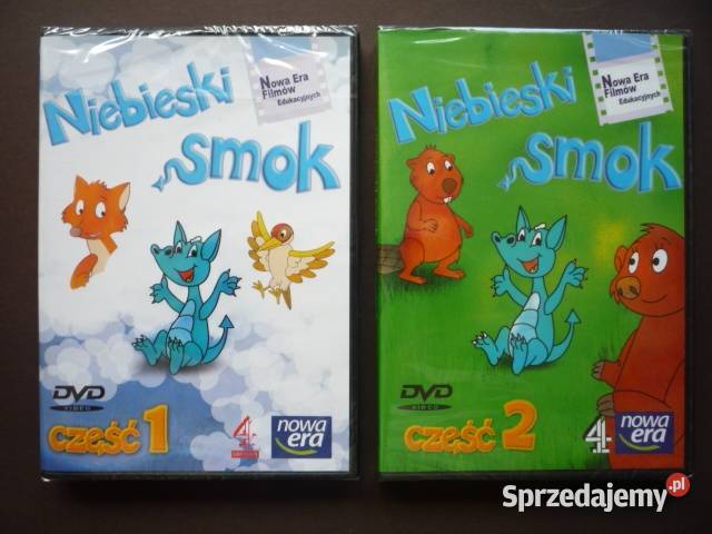 Niebieski smok poradnik dorosłych 2 DVD Szczecin sprzedam