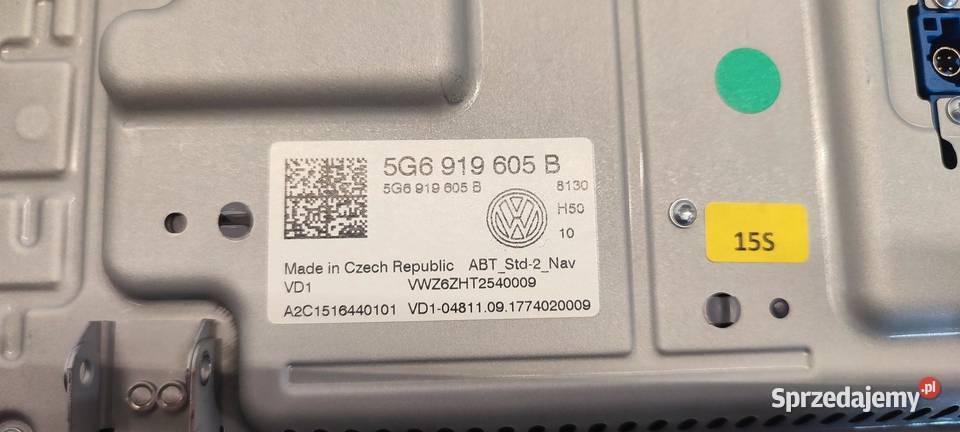 VW TIGUAN II EKRAN WYŚWIETLACZ NAWIGACJI