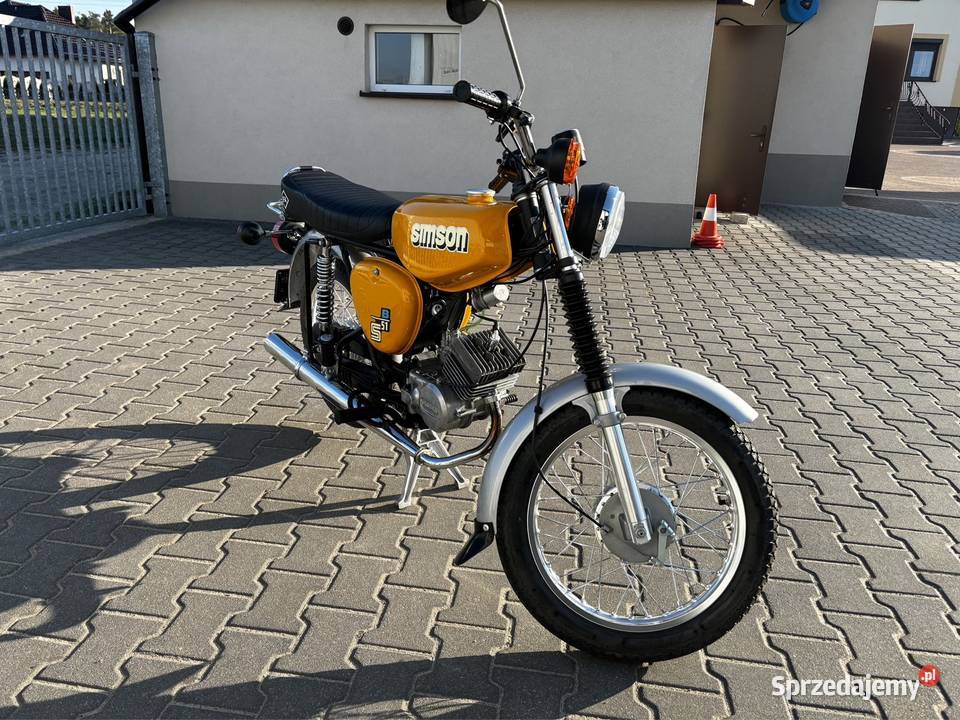 Simson S51 1987 6KM Kościelec