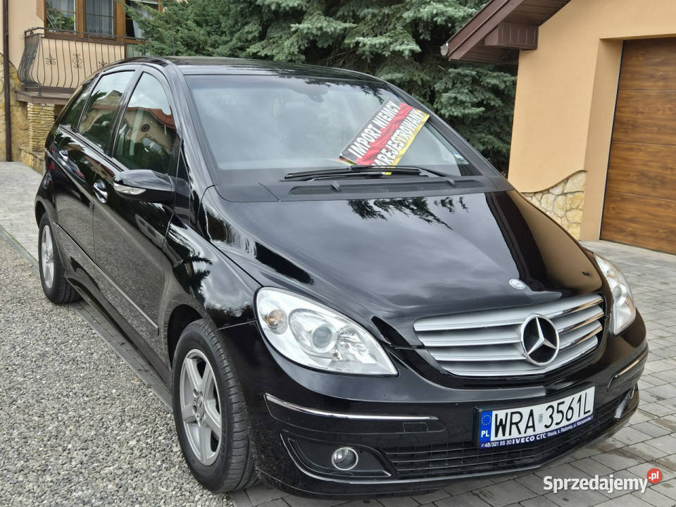 Mercedes B 170 17B 2006r Automat Przebieg 179 Z kurtyny powietrzne mazowieckie Radom
