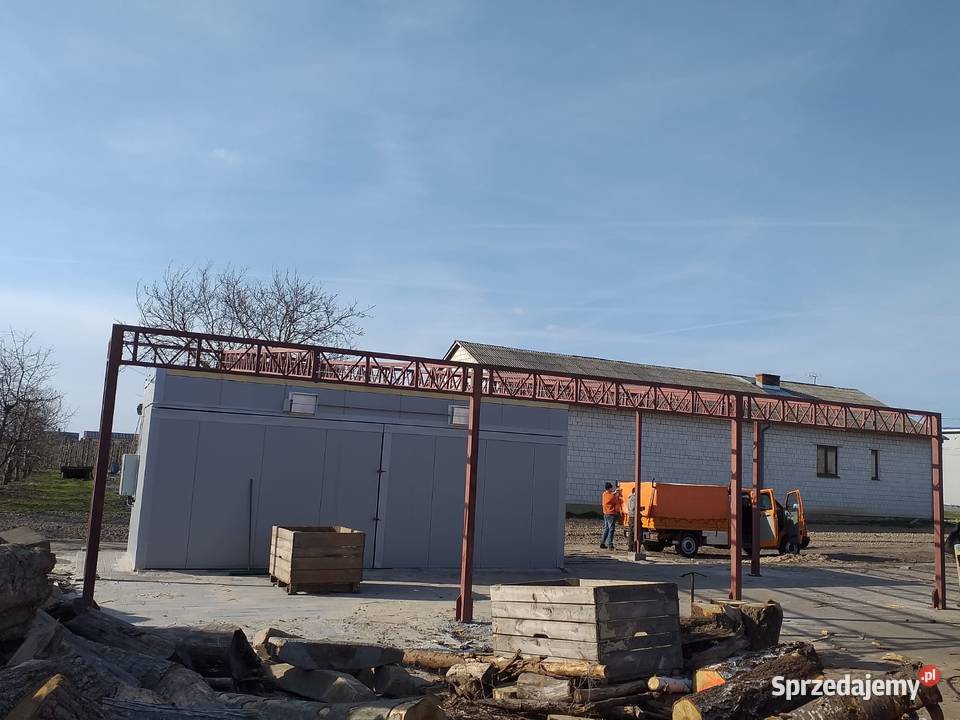 Konstrukcja Stalowa 6x12 m Hala Wiata Garaż Rawa Mazowiecka