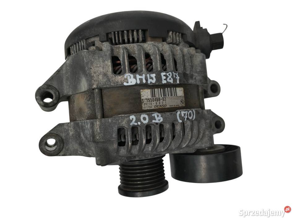 ALTERNATOR BMW E90 E87 20 i denso 7550468 osobowe Układ elektryczny silnika lubelskie Chełm