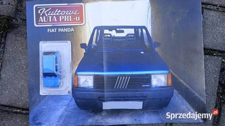 FIAT PANDA I model kultowe auta PRL deagostini