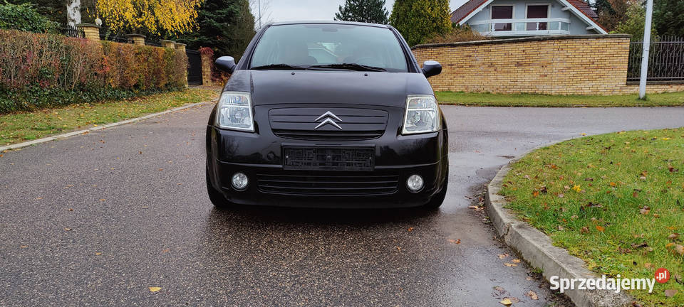 Citroen C2 0708r piękne skóry climatronic alu czujnik parkowania Łódź