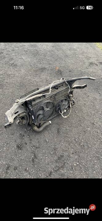 Sprzedam zderzak i pas przedni passat b6 opolskie Laskowice