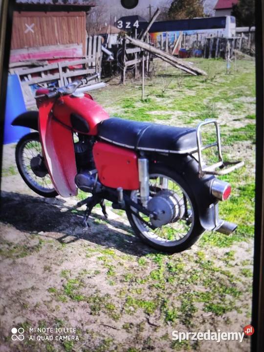 Motocykl MZ Es 125 Trophy 56 letni