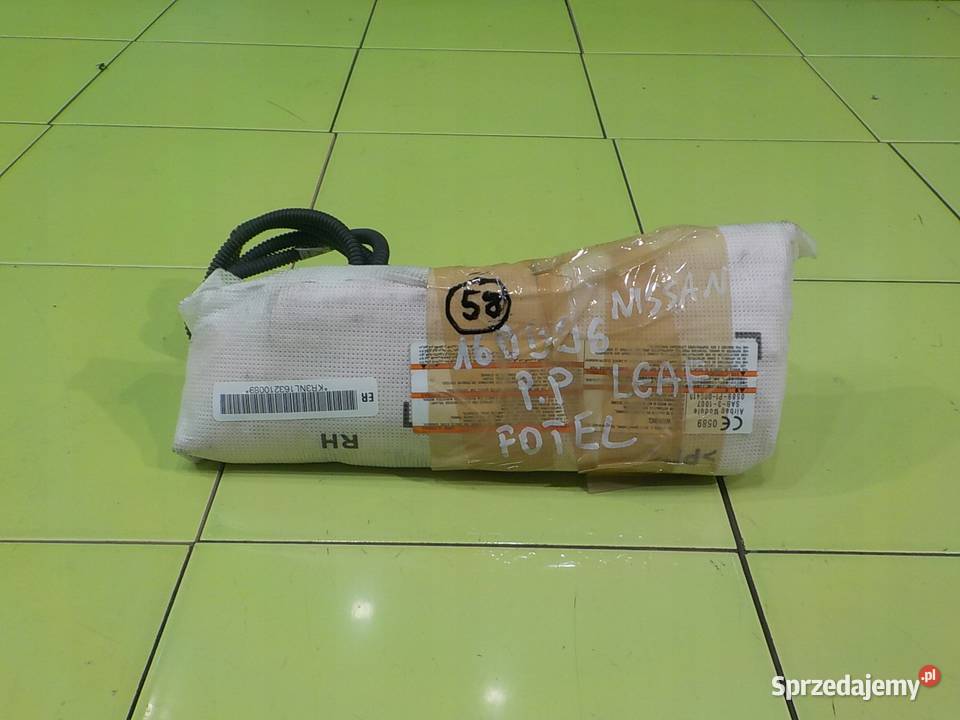 NISSAN LEAF I LIFT 16r HB 5D AIRBAG poduszka Poduszki powietrzne Suków