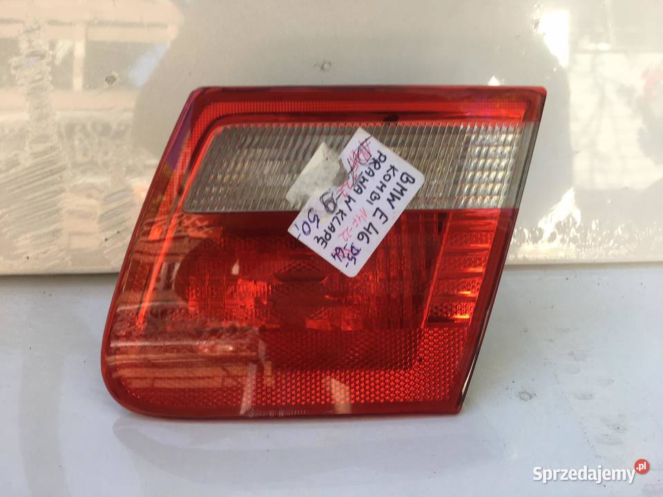 BMW E46 PRAWA LAMPA W KLAPĘ KOMBI wielkopolskie Ostroróg
