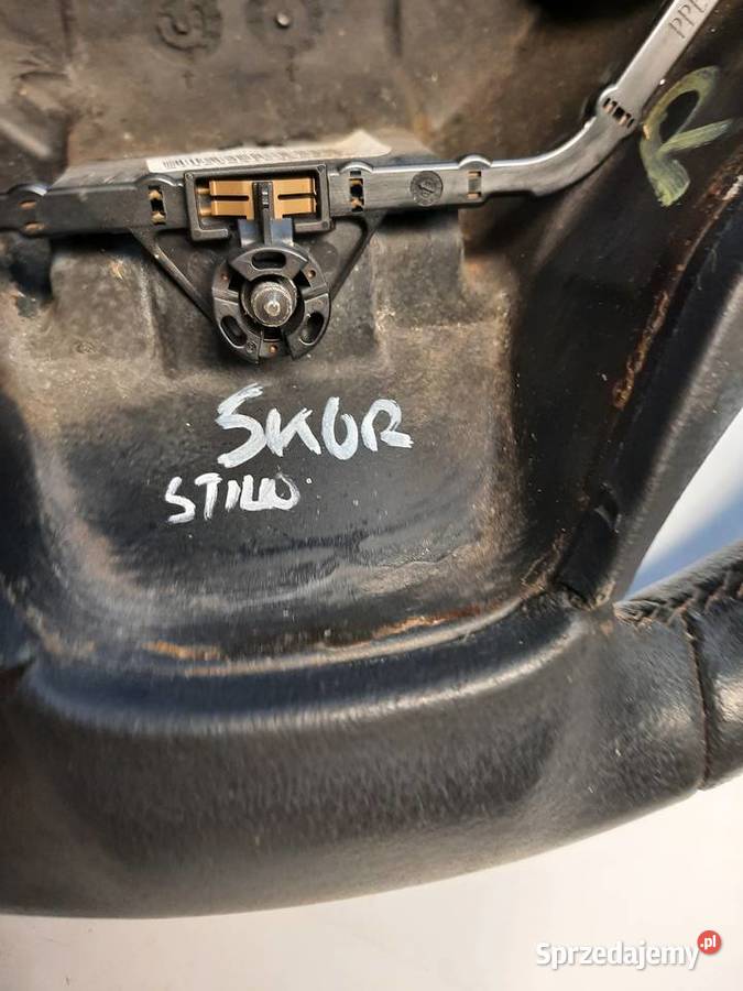 Fiat Stilo ładna skórzana kierownica Ksawerów