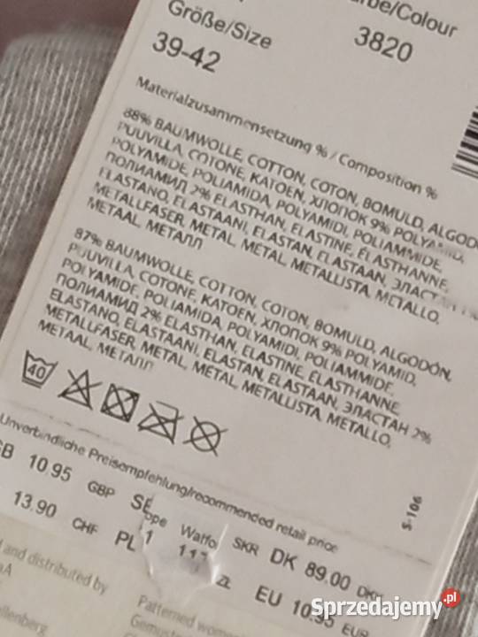 skarpetki ESPRIT delikatny ściągacz 3942 2 pary Kraków