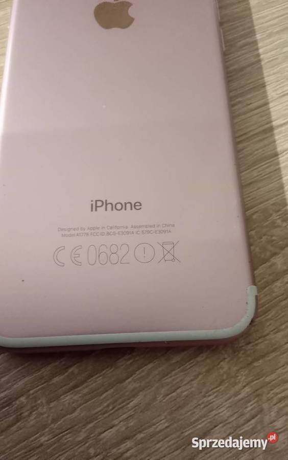 Sprzedam Iphone 7 Różowy A1778 Uszkodzony Okazja Golub-Dobrzyń