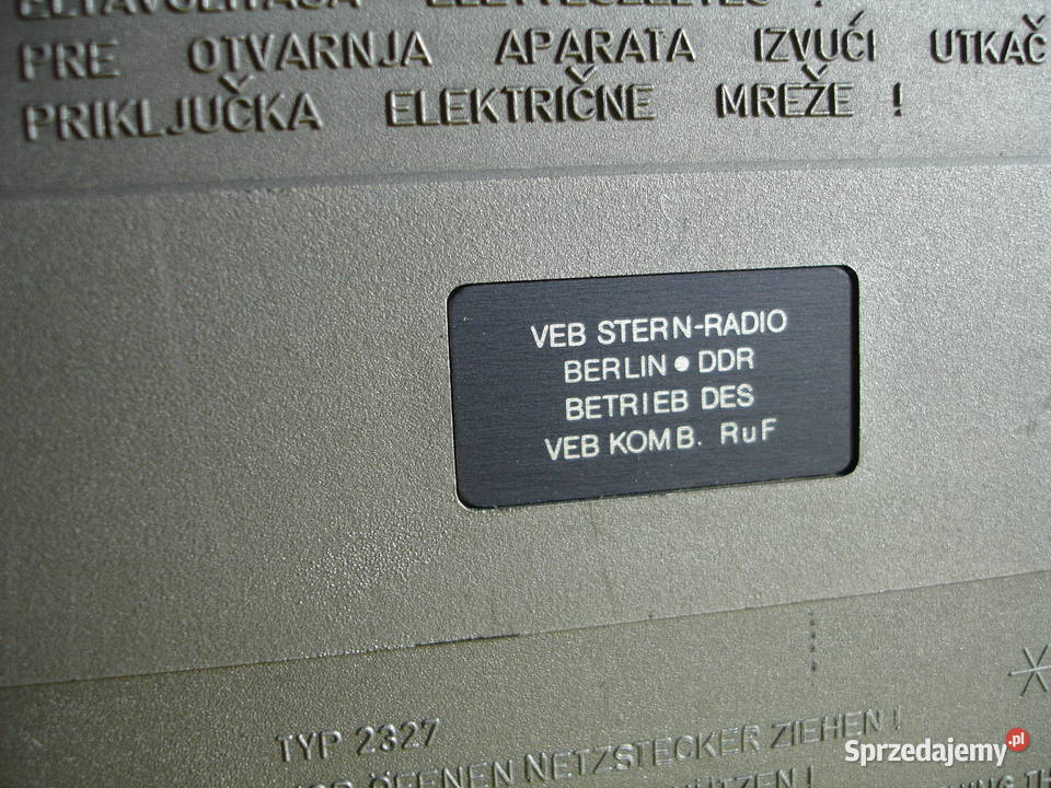 Radiomagnetofon RFT DDR SKR700 lubuskie