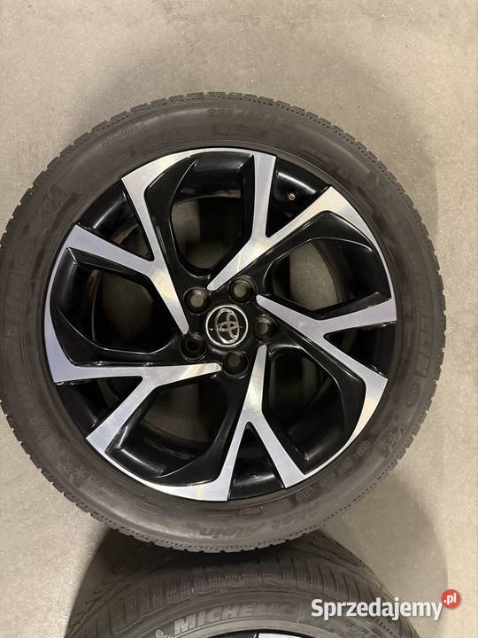 Oryginalne alufelgi Toyota chr 18 opony zimowe Poznań