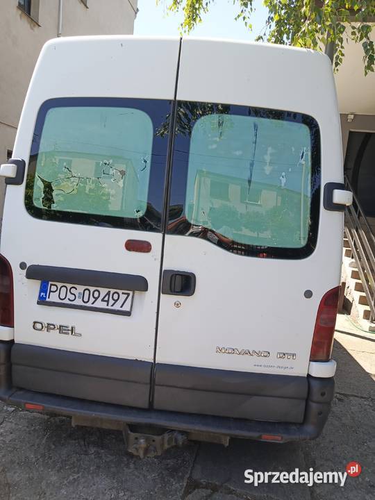 Opel Movano 22 2001r Master Motoryzacja Pleszew