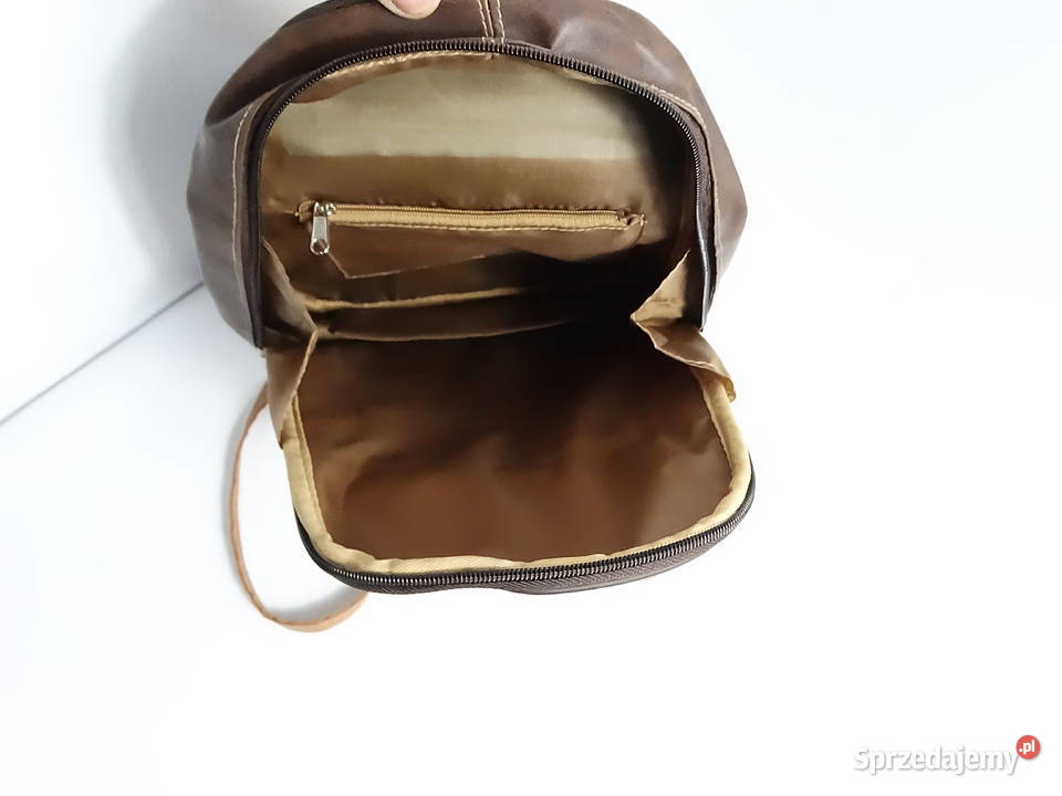 Stylowy Plecak Vintage MickGwend Paris Stan lubelskie Biłgoraj