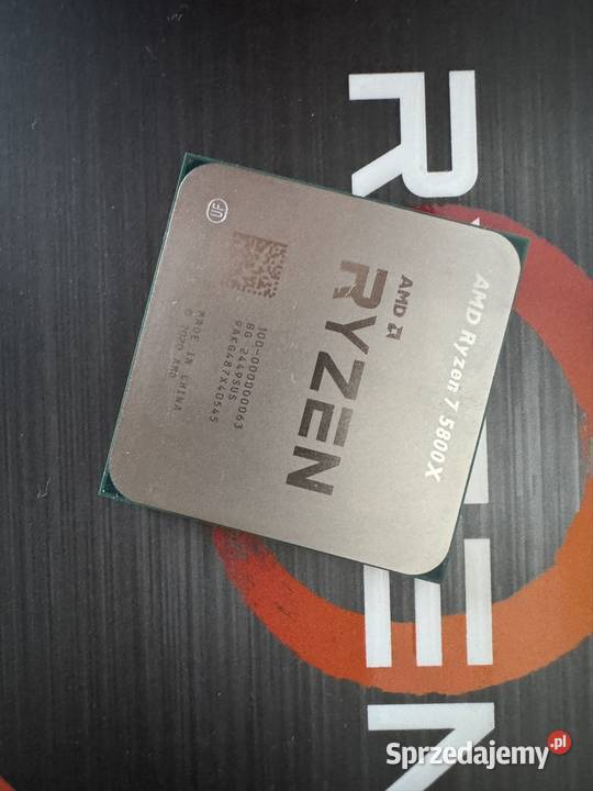 Ryzen 7 5800x małopolskie Wietrzychowice